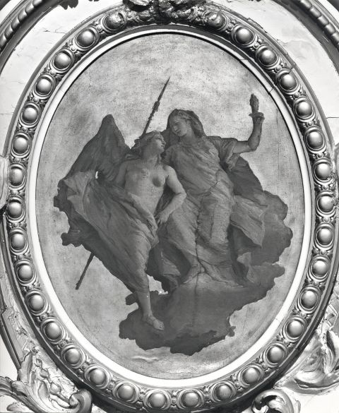 A. C. Cooper — Tiepolo Giovanni Battista - sec. XVIII - Allegoria della Virtù e della Nobiltà — insieme